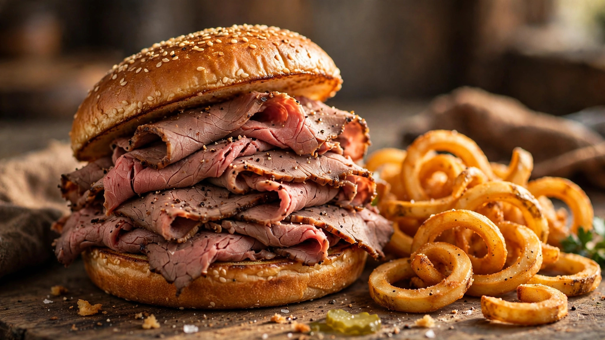 Arby's roast beef sandwich